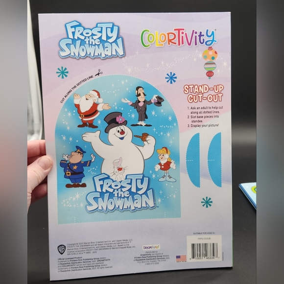 New Christmas Activity & Coloring Books, Frost the Snowman, Grinch & Gnomes - Picture 11 of 16